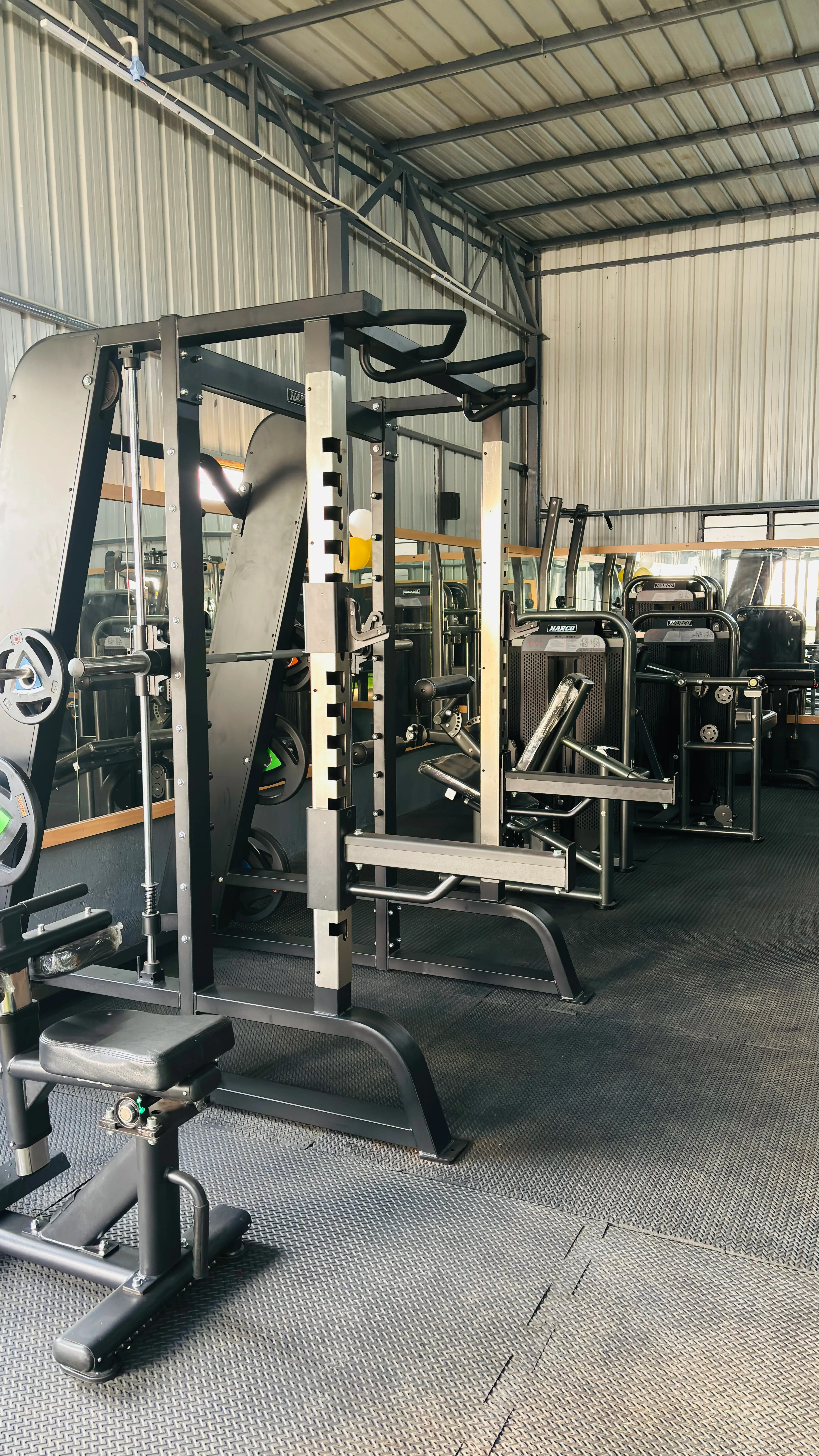 Smith Machine area Eachanari gym